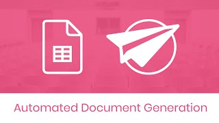 Automated Document Generation in AppSheet Concepts Compatible w Bots [upl. by Cohbath538]