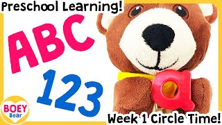 Learn ABC Phonics Shapes Numbers Colors amp more  Toddler Learning Video [upl. by Llennej]