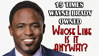 15 Times Wayne Brady Owned quotWhose Line Is It Anywayquot [upl. by Laurice]