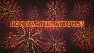 Congratulations  graduation video [upl. by Aicilf]