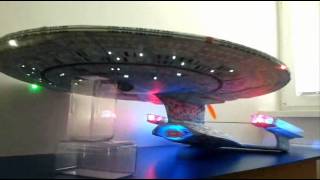 Flying RC Model StarTrek USSEnterprise NCC1701D Part 1 [upl. by Aivonas]