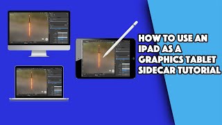 How to use iPad as a Graphics Tablet  Sidecar Tutorial [upl. by Novyat]