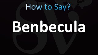 How to Pronounce Benbecula [upl. by Mariano145]