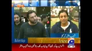 Shahid Afridi vs Shoaib Akhtar  BIG Media FIGHT [upl. by Iru899]