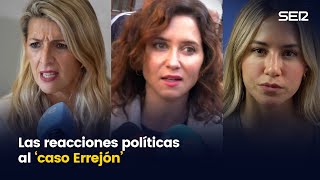 Las reacciones políticas al caso Errejón [upl. by Balcer]