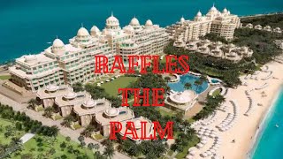 Raffles The Palm Dubai Hotel amp Room Tour [upl. by Llednek]