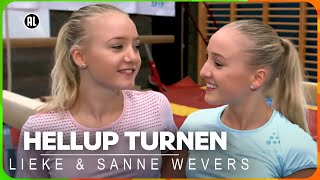 Turnen met Sanne en Lieke Wevers  ZAPPSPORT [upl. by Mcnalley]