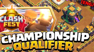 CHAMPIONSHIP QUALIFIER Challenge  EASY 3 Stars in Clash of Clans [upl. by Ahseyn]