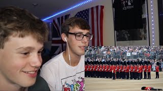 Americans React to Trooping the Colour [upl. by Ainimre]