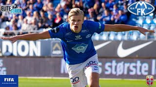 ERLING HÅLAND All Goals in Molde FK 6817  201018 [upl. by Nelyt547]