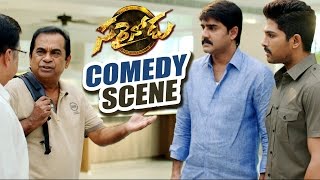 Pulakintha Comedy Scene  Sarrainodu Telugu Movie  Allu Arjun Rakul Preet Catherine Tresa [upl. by Alyahsal]