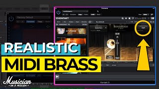 How to Make MIDI Brass Sound Realistic [upl. by Ab440]