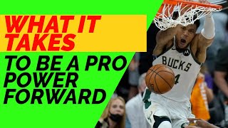 What It Takes To Be A PRO Basketball Power Forward [upl. by Ollie]