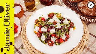 How To Make Greek Salad  Akis Petretzikis [upl. by Aysa]