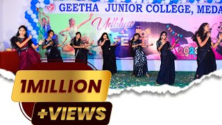 Remix songs Dance Performance by Geeta junior college Medak [upl. by Emirac]