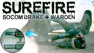 Review Surefire SOCOM Muzzle Brake  Warden Modular Muzzle Brake Science 🔬 [upl. by Yerrok]