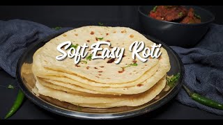 Soft Easy Roti Recipe  Easy Step By Step Recipe  Chapati  EatMee Recipes [upl. by Allsun]