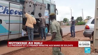 Journal de lAfrique  le président IBK et le Premier ministre arrêtés par des soldats maliens [upl. by Vinita]