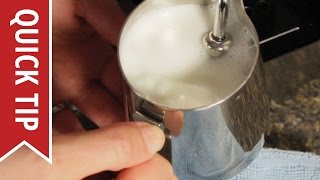 How to AutoFroth Milk for Lattes [upl. by Mayeda722]