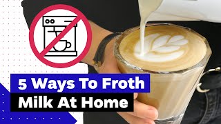 How To Froth Milk At Home Best Milk Frothers Review [upl. by Acirederf319]