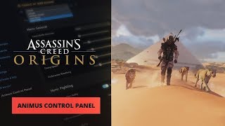 How To Animus Control Panel  Assassins Creed Origins [upl. by Lenahtan]