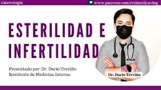 Infertilidad y esterilidad ENARM  🩺Dr Treviño [upl. by Suoivatnom]