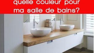 Quelles couleurs pour ma salle de bains [upl. by Nosnev]