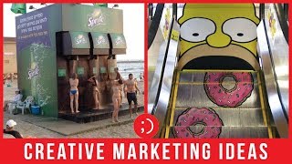 47 Creative Marketing and Guerilla Marketing Ideas Slideshow [upl. by Addison]