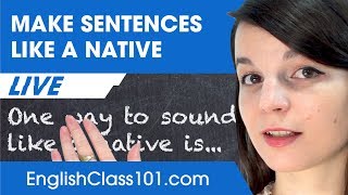 English Sentence Structure  Basic English Grammar [upl. by Pallaton]