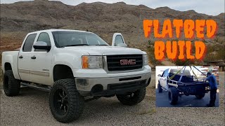 Custom GMC Flatbed Build [upl. by Pavier]