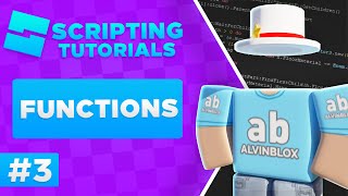 Functions  Roblox Scripting Tutorial [upl. by Weinberg]