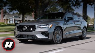 2020 Volvo V60 Polestar review A sporty wagon with an electric twist [upl. by Ienttirb735]