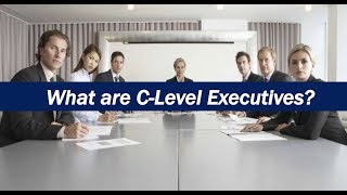 What are CLevel Executives [upl. by Novoj]