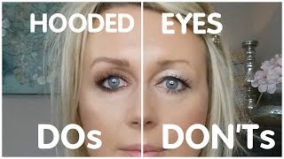 HOODED DROOPY EYES  TIPS AND TRICKS updated [upl. by Adimra566]