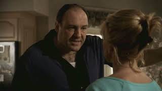 Tony And Carmela Talk About Adriana  The Sopranos HD [upl. by Ahseekat]