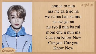 NCT U  Know Now Easy Lyrics [upl. by Yeniar]