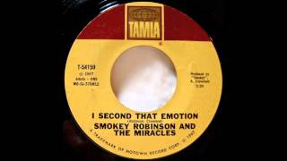 Smokey Robinson I Second That Emotion [upl. by Lyrehc]