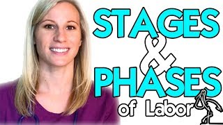 Stages and Phases of Labor  What You NEED to Know [upl. by Tahpos]