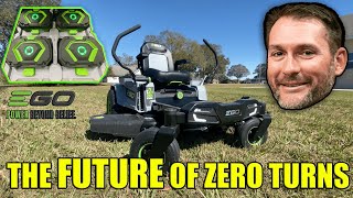 EGO Power 42quot Z6 Zero Turn Riding Mower Review [upl. by Xerxes945]