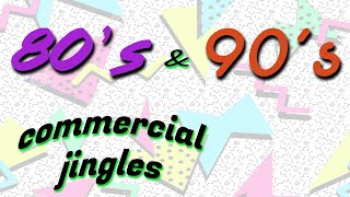 Best 80s amp 90s Commercial Jingles [upl. by Ellener]