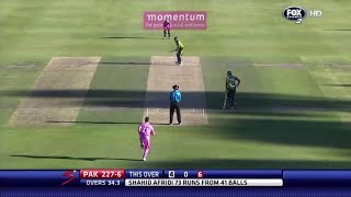 Shahid Afridi Vs Abd Villers Longest Six 158M Full Innings Highlights [upl. by Igig]