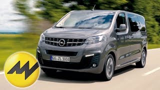 Opel Zafira Life Tourer M 2019  Fahrbericht  Motorvision [upl. by Hedwiga]