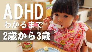 【ADHDASDがわかるまで3】2歳から3歳までの成長記録 [upl. by Ko]