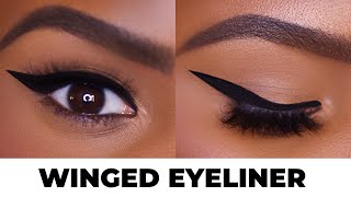 HOW TO Winged Eyeliner for Hooded Eyes  Ale Jay [upl. by Needan]