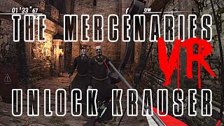 Unlock Jack Krauser  Resident Evil 4 The Mercenaries VR [upl. by Afatsum758]