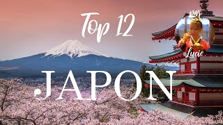 Top 12 des incontournables du Japon [upl. by Eimas]