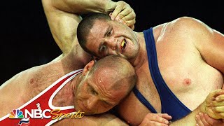 USAs Rulon Gardner stuns undefeated quotRussian Bearquot Aleksandr Karelin in Olympic epic  NBC Sports [upl. by Worsham]