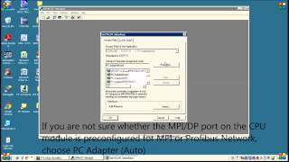 Access to Siemens PLC through MPIDP port [upl. by Twelve]