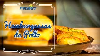 Preparar Hamburguesas de Pollo con Portobello [upl. by Ahtelahs]