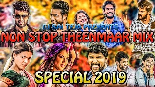 Telugu Songs NonStop Theenmaar Mix  Dj Sai Teja Sdpt 2019 Special [upl. by Aisenat65]